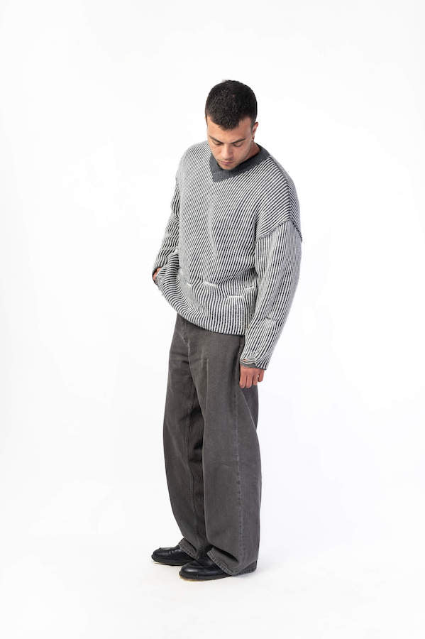 MAGLIONE DOUBLE-FACE