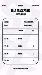 THINK AGAIN LOVE AGAIN TRACKPANTS